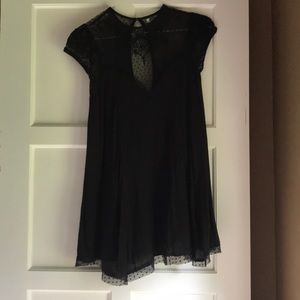 Urban outfitters black lace dress